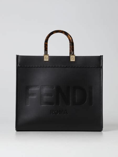 borsa nera grande tracolla 2020 fendi|farfetch borse fendi.